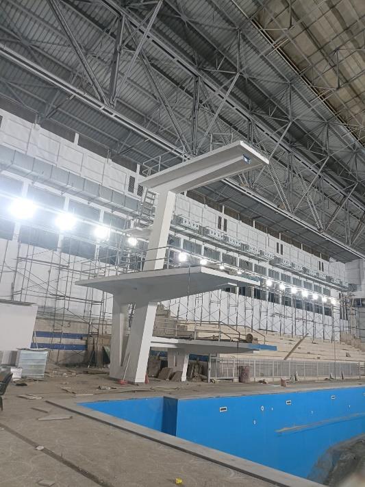 The Semi-Olympic swimming pool at New Giza